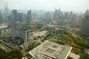 Vista de Xangai do JW Marriott