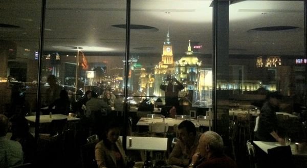 Vista do New Heights em Xangai