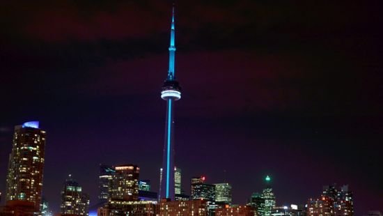 E claro que a CN Tower, símbolo de Toronto não poderia ficar de fora!