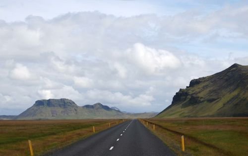 Estradas na Islândia