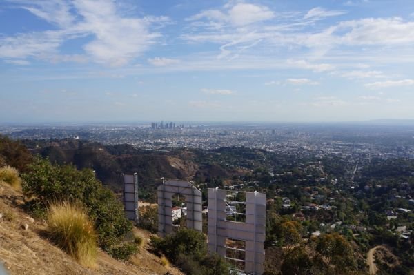 Downtown LA de Holywood Hills